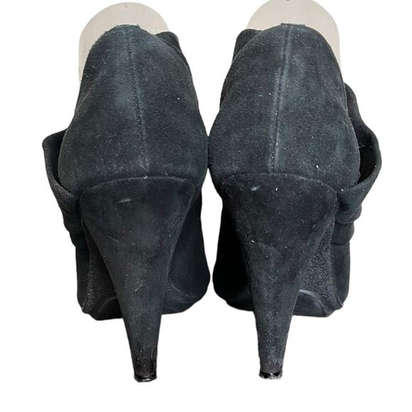 COACH Astrid Black Soft Suede High Heel Ankle Bootie Women’s Size 9 - Picture 2 of 12